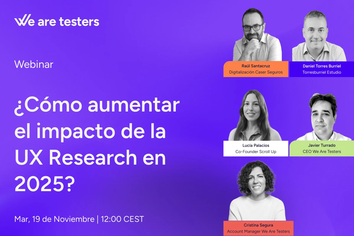 ¿Cómo aumentar el impacto de la UX research en 2025? Mesa redonda